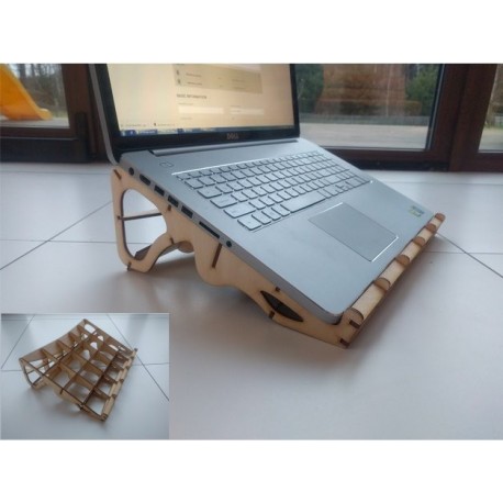 Laptop stand Free Dxf File