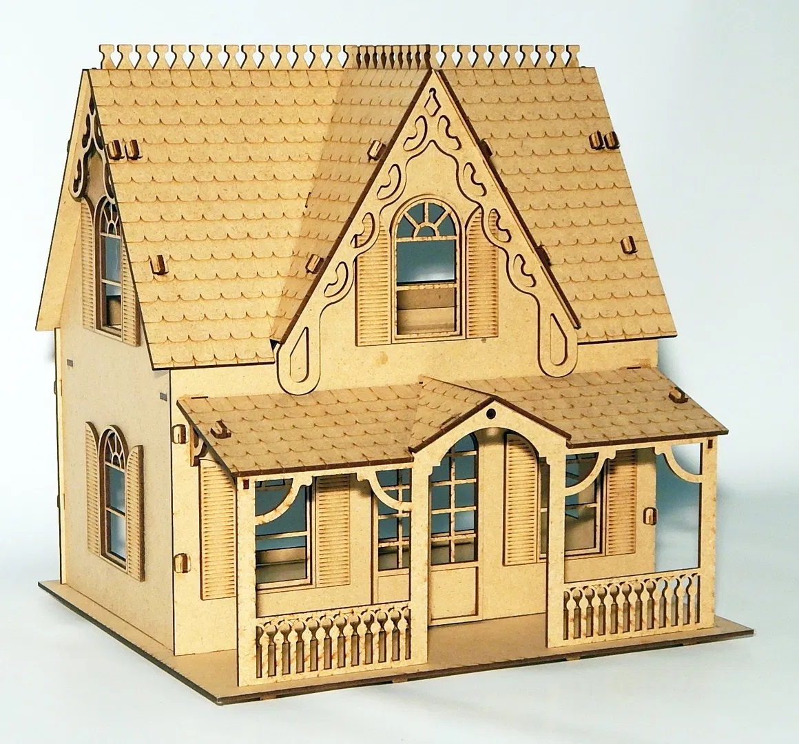 Laser Cut House Plan