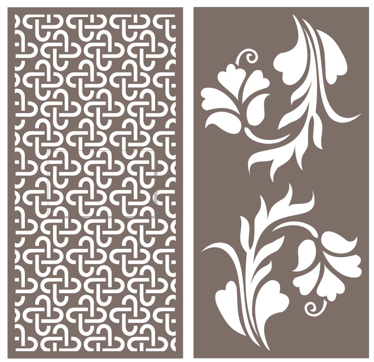 CNC & LASER JALI DESIGNS PATTERN