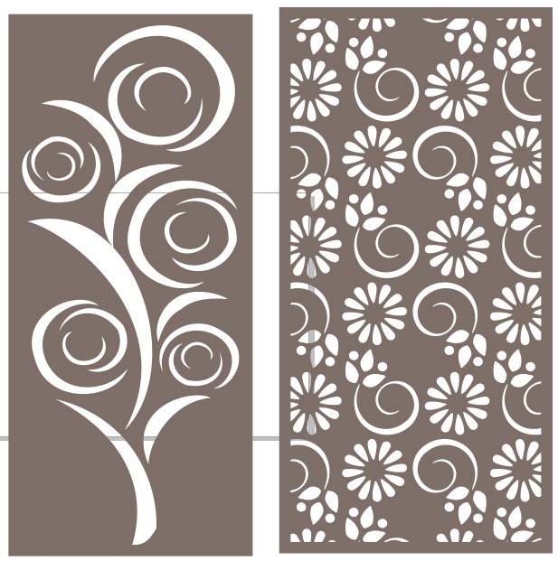 CNC & LASER JALI DESIGNS PATTERN