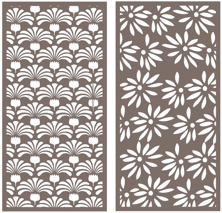 CNC & LASER JALI DESIGNS PATTERN