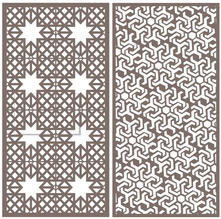 CNC & LASER JALI DESIGNS PATTERN